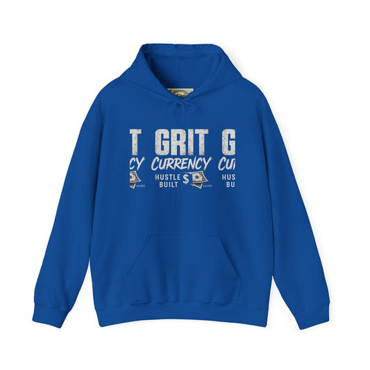 Gritcurrency Hoodie - Unisex Heavy Blend Sweatshirt, Motivational Apparel, Cozy Gift, All-Season Layer, Casual Style