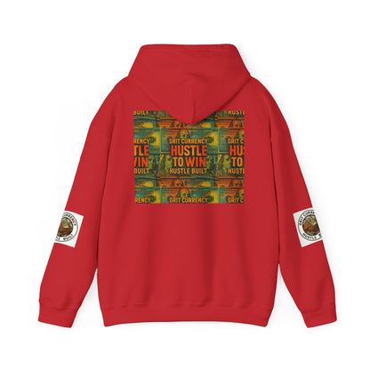 Unisex Hustle & Grit Hoodie - Motivational Sweatshirt for Dreamers, Perfect Gift for Entrepreneurs, Casual Wear, Workout Gear, [...]
