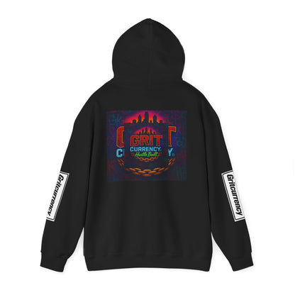 Hooded Sweatshirt with Grit City Design