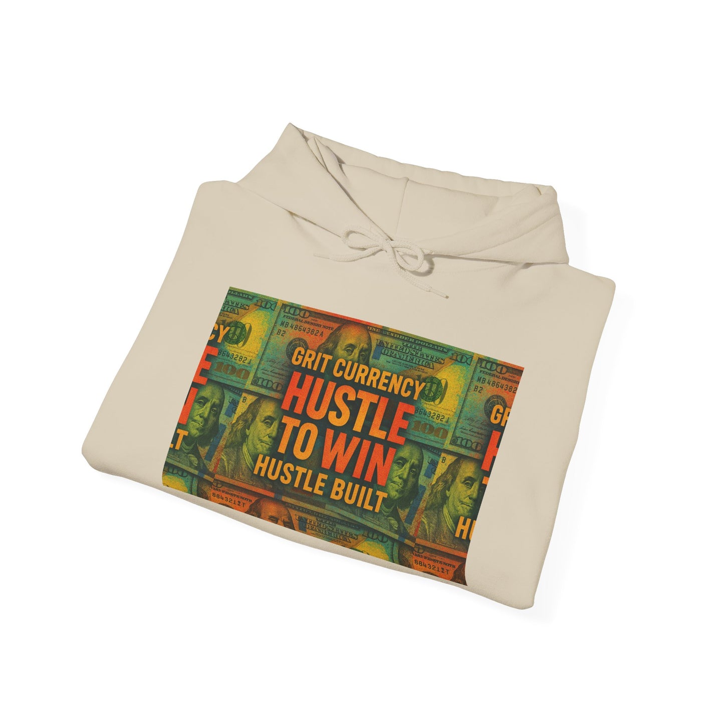 Unisex Hustle & Grit Hoodie - Motivational Sweatshirt for Dreamers, Perfect Gift for Entrepreneurs, Casual Wear, Workout Gear, [...]