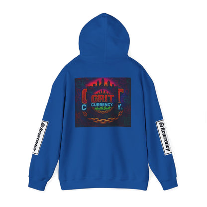 Hooded Sweatshirt with Grit City Design