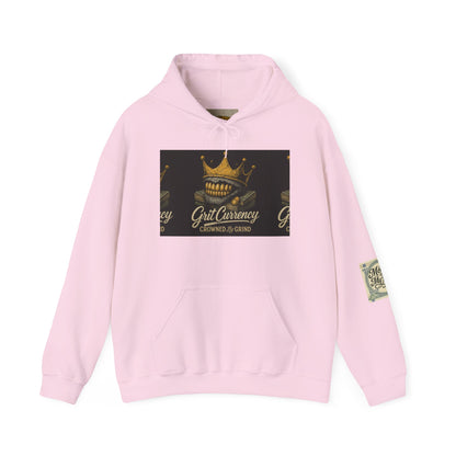 Crowned Grind Sweatshirt - Unisex Heavy Blend™ Hoodie, Streetwear, Cozy Gift, Unique Design, Casual Fashion, Everyday Wear