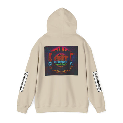 Hooded Sweatshirt with Grit City Design