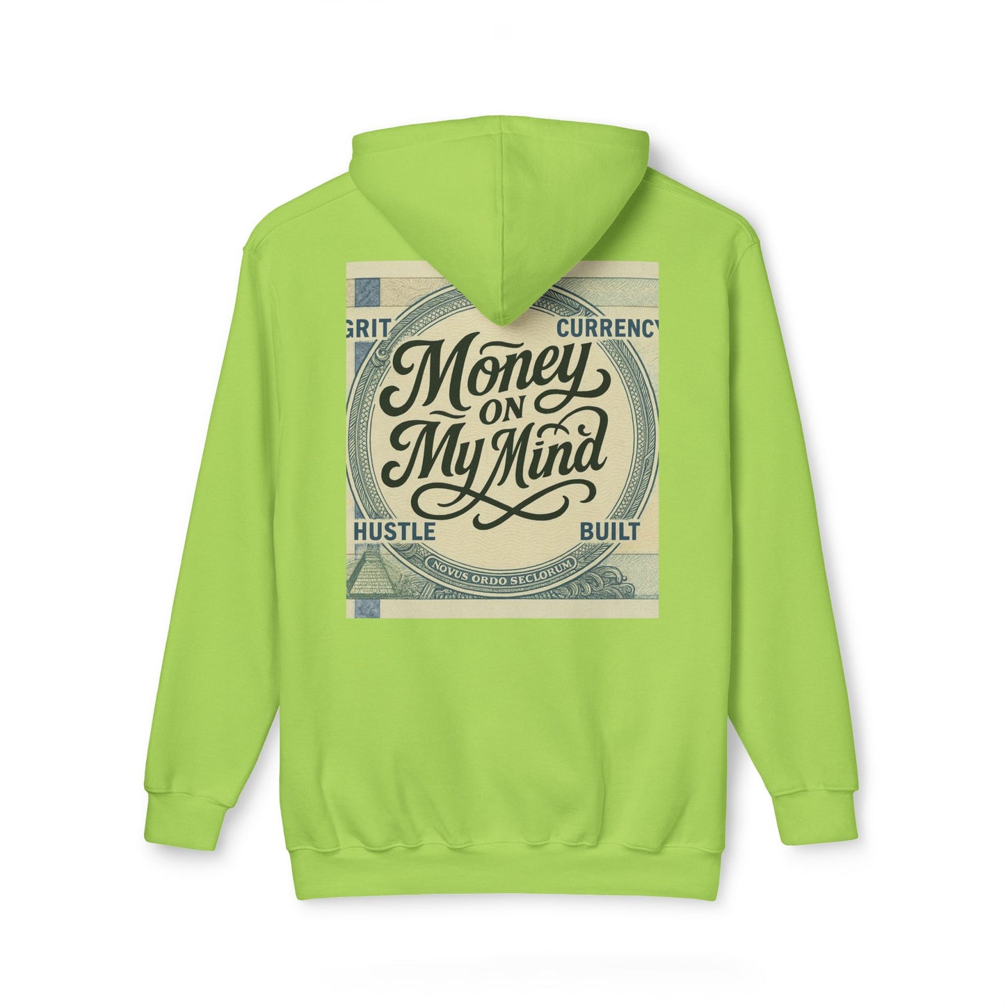 Unisex Hooded Sweatshirt with 'Money on My Mind' Design, Cozy Fashion for Hustlers, Gift for Entrepreneurs, Casual Wear, Motivational [...]