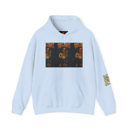 Grit Currency Hoodie, Motivational Sweatshirt, Hustle Built Apparel, Unisex Casual Wear, Gift for Entrepreneurs
