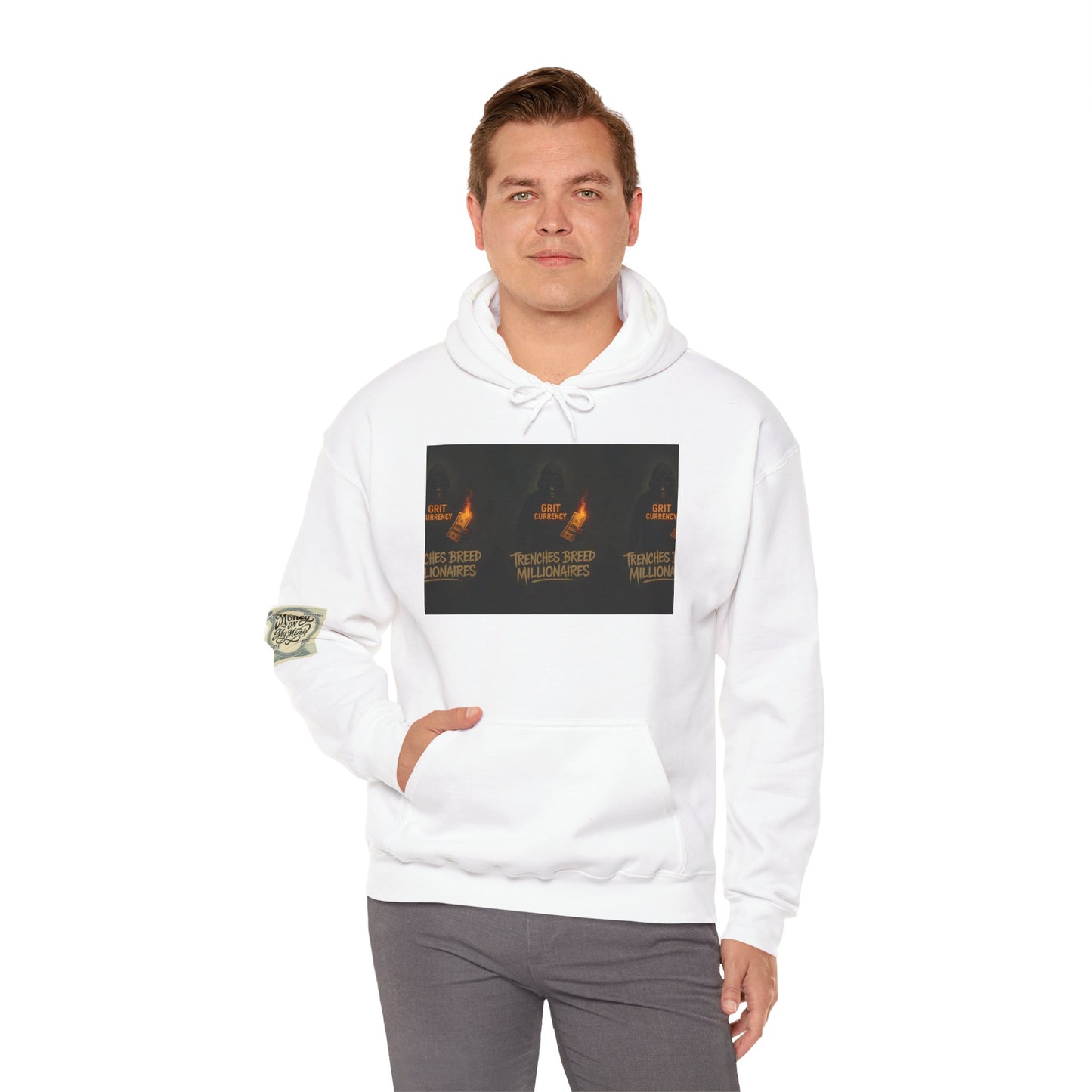 Grit Currency Hooded Sweatshirt, Motivational Hoodie, Unisex Sweatshirt, Perfect for Hustlers, Cozy Gift for Entrepreneurs, Ideal for [...]