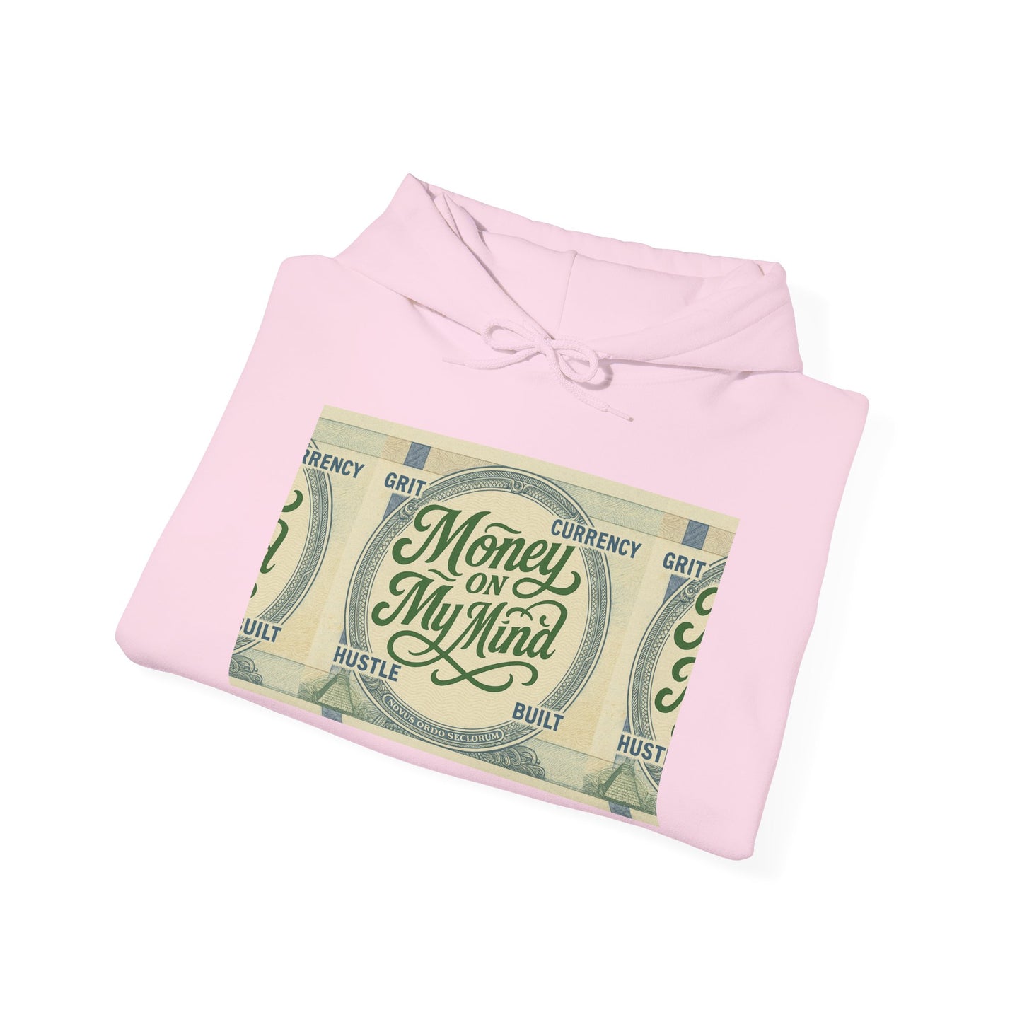 Money on My Mind Hooded Sweatshirt, Unisex Hoodie, Casual Wear, Gift for Him/Her, Trendy Streetwear, Cozy Layering