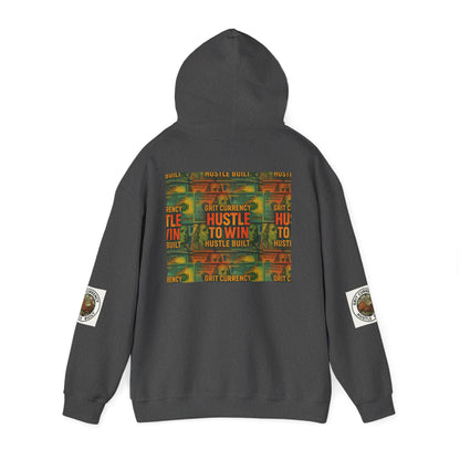 Unisex Hustle & Grit Hoodie - Motivational Sweatshirt for Dreamers, Perfect Gift for Entrepreneurs, Casual Wear, Workout Gear, [...]