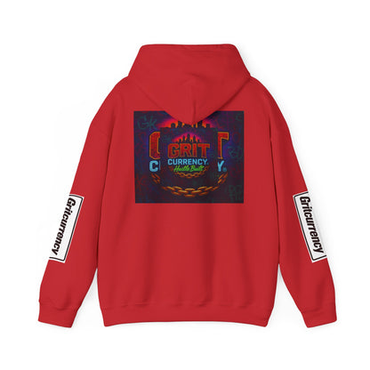 Hooded Sweatshirt with Grit City Design