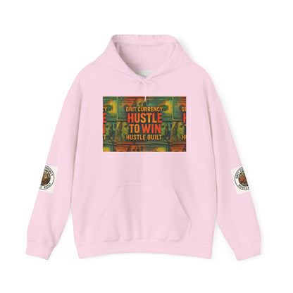 Unisex Hustle & Grit Hoodie - Motivational Sweatshirt for Dreamers, Perfect Gift for Entrepreneurs, Casual Wear, Workout Gear, [...]