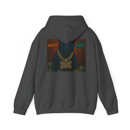 Grit & Hustle Unisex Hoodie, Heavy Blend Sweatshirt for Comfort, Perfect Gift for Dog Lovers, Streetwear, Casual Style, Year-Round Use