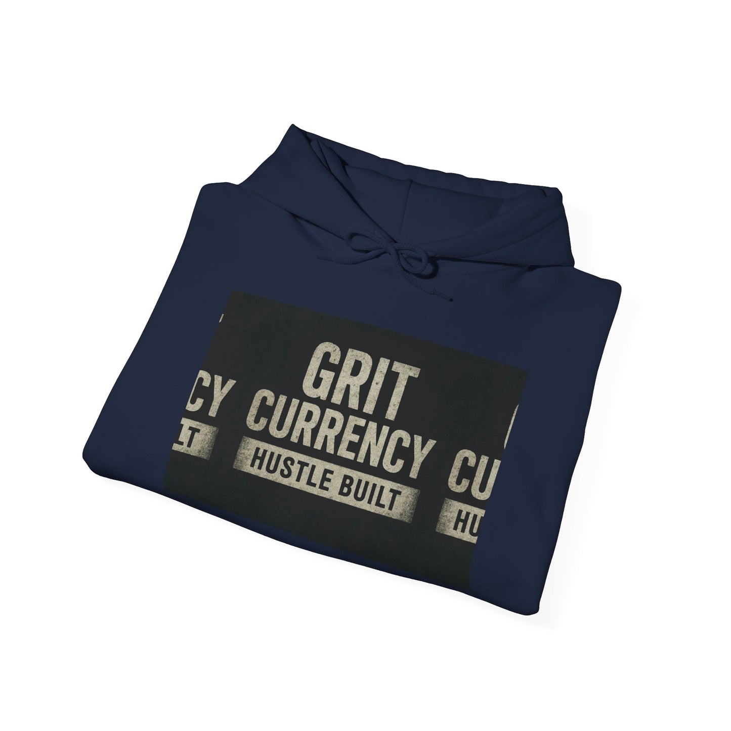 Unisex Grit Currency Sweatshirt - Hustle Built Pullover, Motivational Hoodie, Streetwear Fashion, Gift for Entrepreneurs, Cozy Apparel