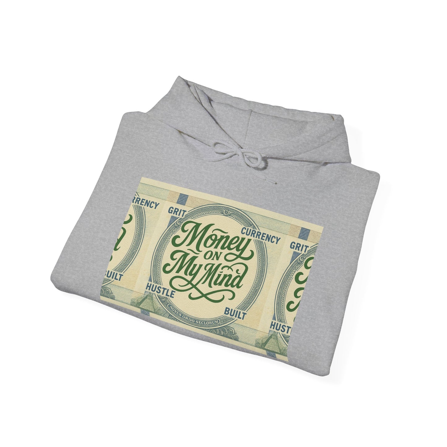 Money on My Mind Hooded Sweatshirt, Unisex Hoodie, Casual Wear, Gift for Him/Her, Trendy Streetwear, Cozy Layering