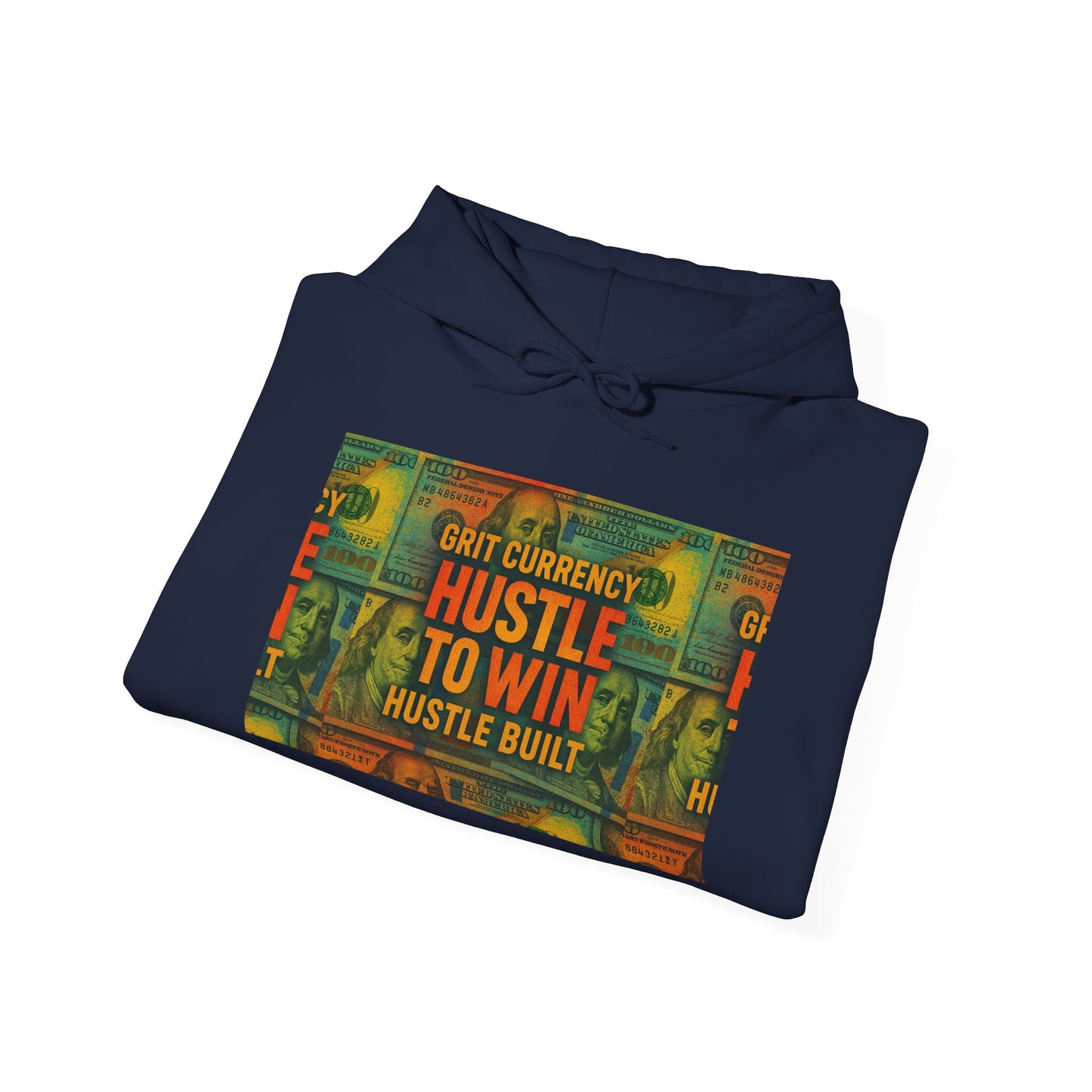 Unisex Hustle & Grit Hoodie - Motivational Sweatshirt for Dreamers, Perfect Gift for Entrepreneurs, Casual Wear, Workout Gear, [...]