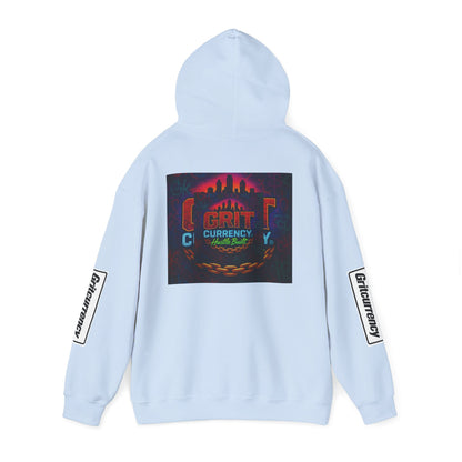 Hooded Sweatshirt with Grit City Design