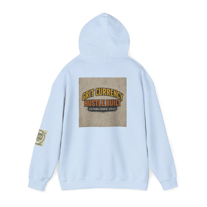 Grit Currency Hoodie, Motivational Sweatshirt, Hustle Built Apparel, Unisex Casual Wear, Gift for Entrepreneurs