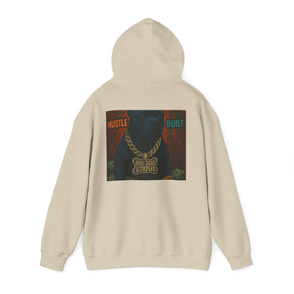 Grit & Hustle Unisex Hoodie, Heavy Blend Sweatshirt for Comfort, Perfect Gift for Dog Lovers, Streetwear, Casual Style, Year-Round Use