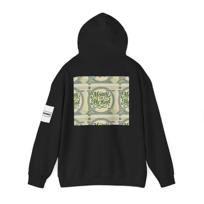 Money on My Mind Hooded Sweatshirt, Unisex Hoodie, Casual Wear, Gift for Him/Her, Trendy Streetwear, Cozy Layering