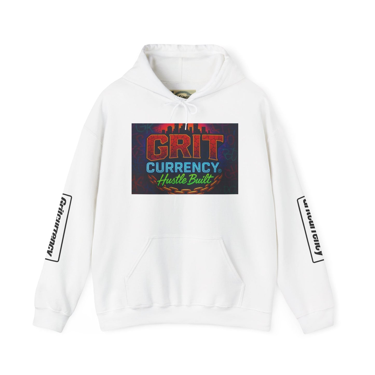 Hooded Sweatshirt with Grit City Design