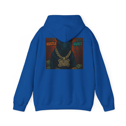 Grit & Hustle Unisex Hoodie, Heavy Blend Sweatshirt for Comfort, Perfect Gift for Dog Lovers, Streetwear, Casual Style, Year-Round Use
