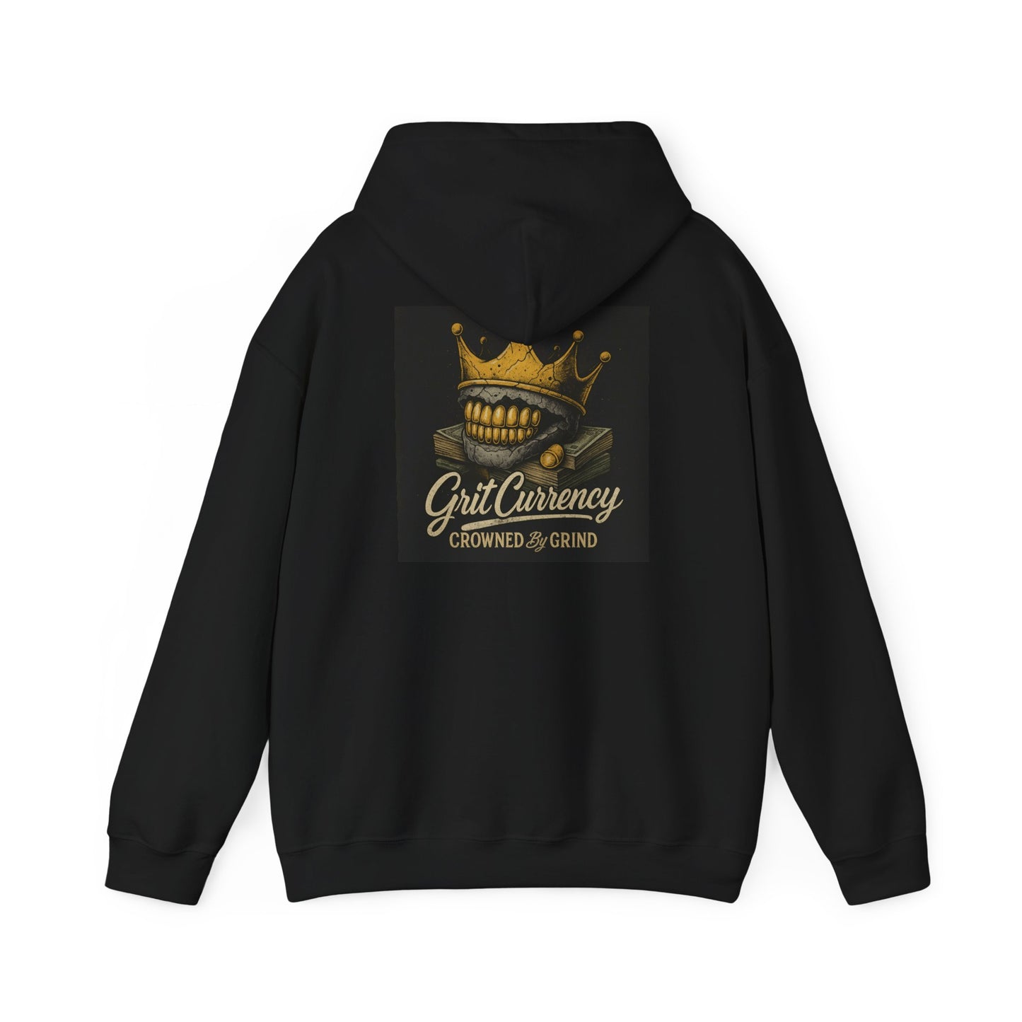 Crowned Grind Sweatshirt - Unisex Heavy Blend™ Hoodie, Streetwear, Cozy Gift, Unique Design, Casual Fashion, Everyday Wear