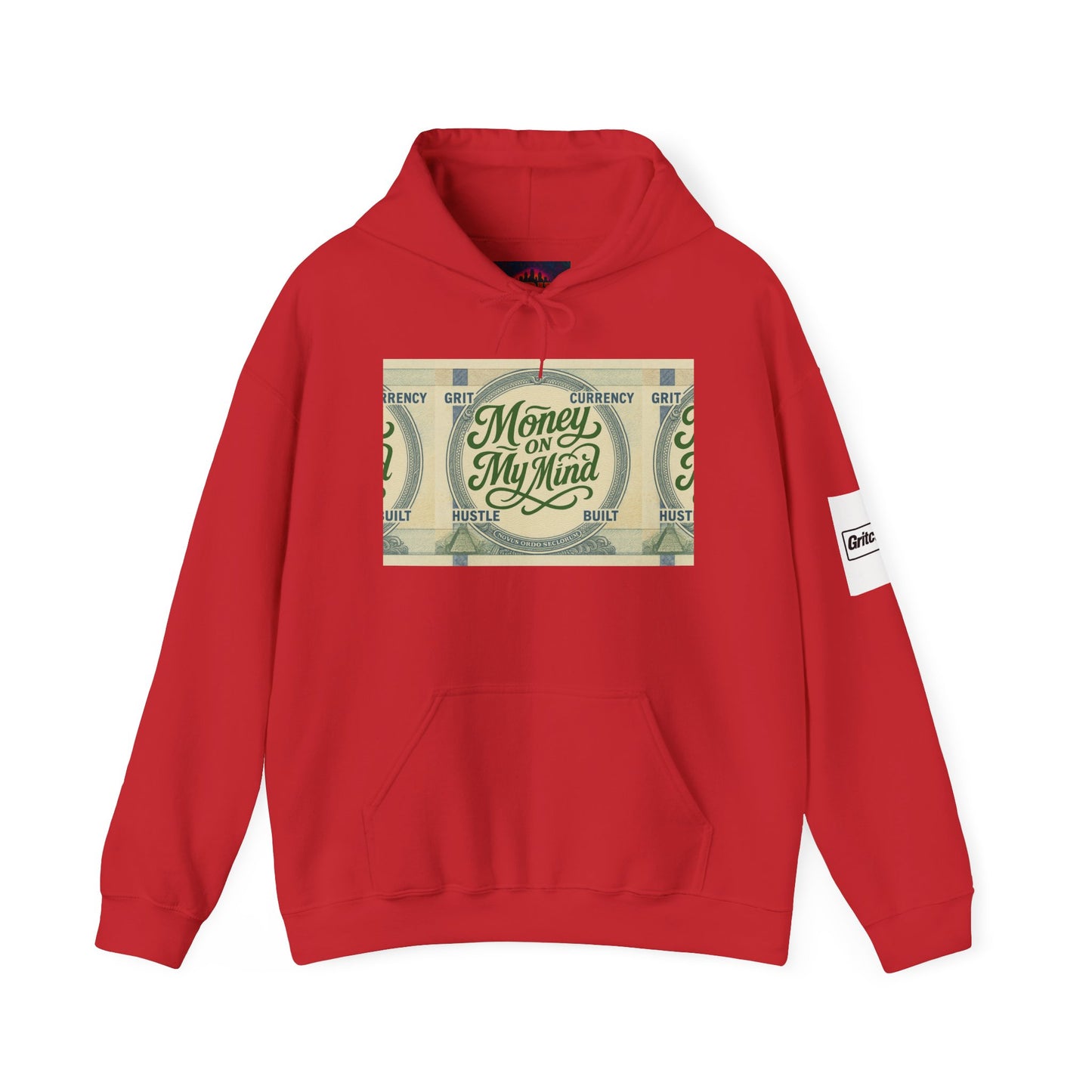 Money on My Mind Hooded Sweatshirt, Unisex Hoodie, Casual Wear, Gift for Him/Her, Trendy Streetwear, Cozy Layering