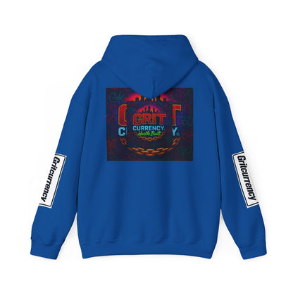 Hooded Sweatshirt with Grit City Design