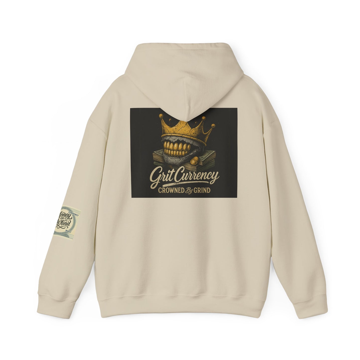 Crowned Grind Sweatshirt - Unisex Heavy Blend™ Hoodie, Streetwear, Cozy Gift, Unique Design, Casual Fashion, Everyday Wear