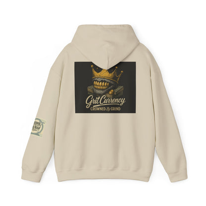 Crowned Grind Sweatshirt - Unisex Heavy Blend™ Hoodie, Streetwear, Cozy Gift, Unique Design, Casual Fashion, Everyday Wear