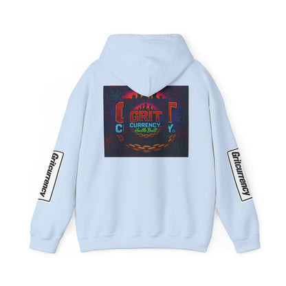 Hooded Sweatshirt with Grit City Design