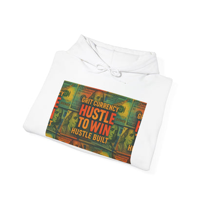 Unisex Hustle & Grit Hoodie - Motivational Sweatshirt for Dreamers, Perfect Gift for Entrepreneurs, Casual Wear, Workout Gear, [...]