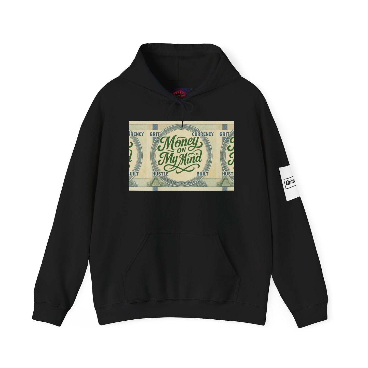 Money on My Mind Hooded Sweatshirt, Unisex Hoodie, Casual Wear, Gift for Him/Her, Trendy Streetwear, Cozy Layering