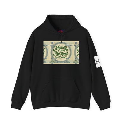 Money on My Mind Hooded Sweatshirt, Unisex Hoodie, Casual Wear, Gift for Him/Her, Trendy Streetwear, Cozy Layering