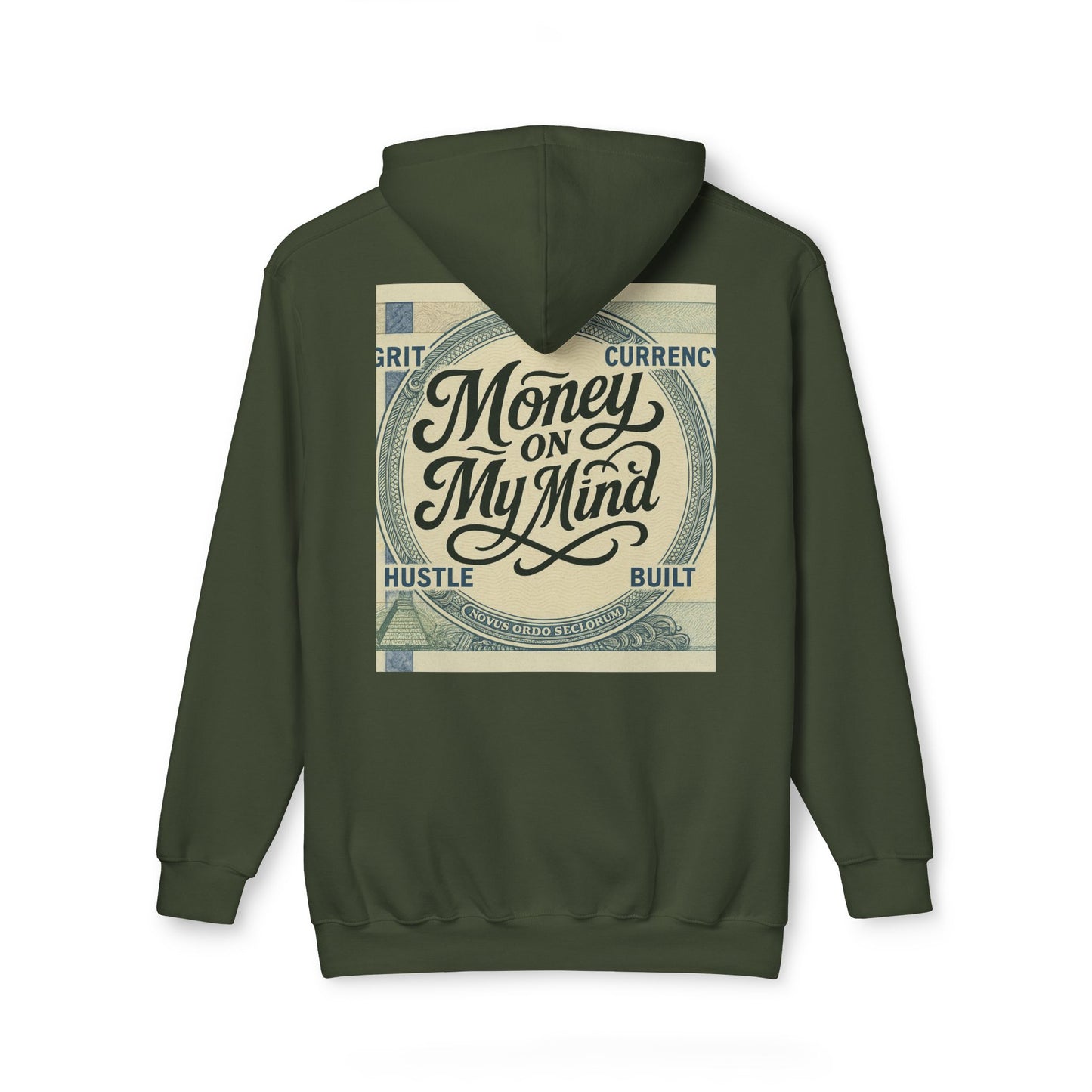 Unisex Hooded Sweatshirt with 'Money on My Mind' Design, Cozy Fashion for Hustlers, Gift for Entrepreneurs, Casual Wear, Motivational [...]