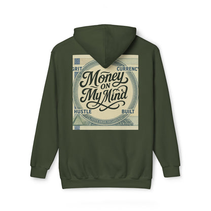 Unisex Hooded Sweatshirt with 'Money on My Mind' Design, Cozy Fashion for Hustlers, Gift for Entrepreneurs, Casual Wear, Motivational [...]