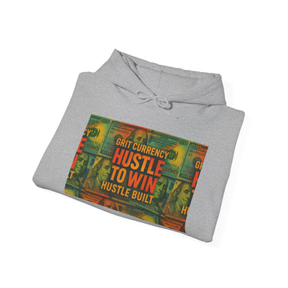 Unisex Hustle & Grit Hoodie - Motivational Sweatshirt for Dreamers, Perfect Gift for Entrepreneurs, Casual Wear, Workout Gear, [...]