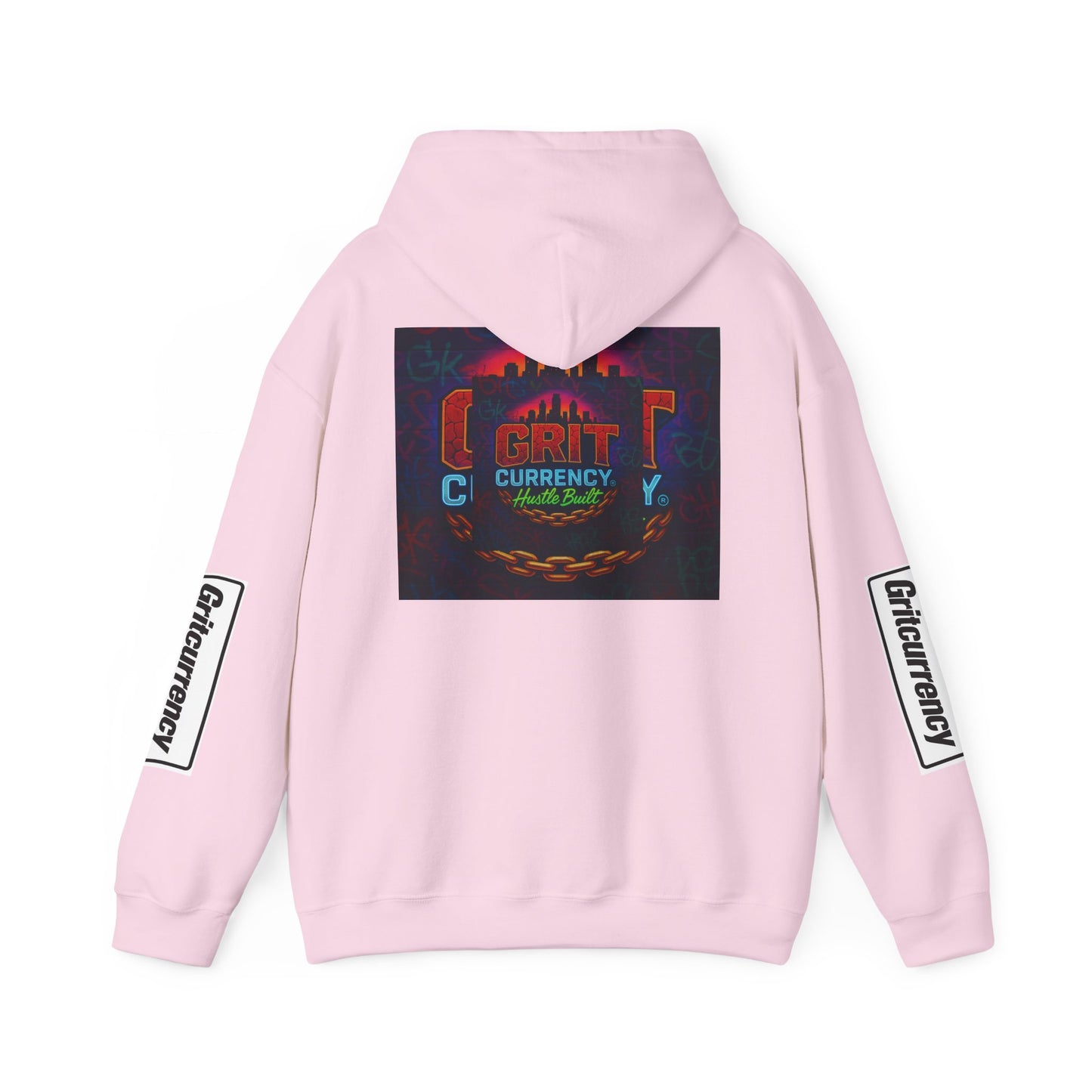 Hooded Sweatshirt with Grit City Design