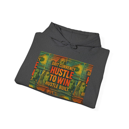 Unisex Hustle & Grit Hoodie - Motivational Sweatshirt for Dreamers, Perfect Gift for Entrepreneurs, Casual Wear, Workout Gear, [...]