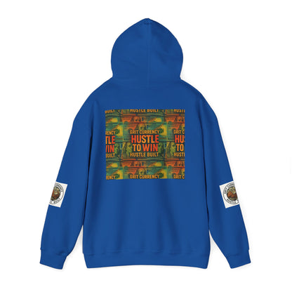 Unisex Hustle & Grit Hoodie - Motivational Sweatshirt for Dreamers, Perfect Gift for Entrepreneurs, Casual Wear, Workout Gear, [...]