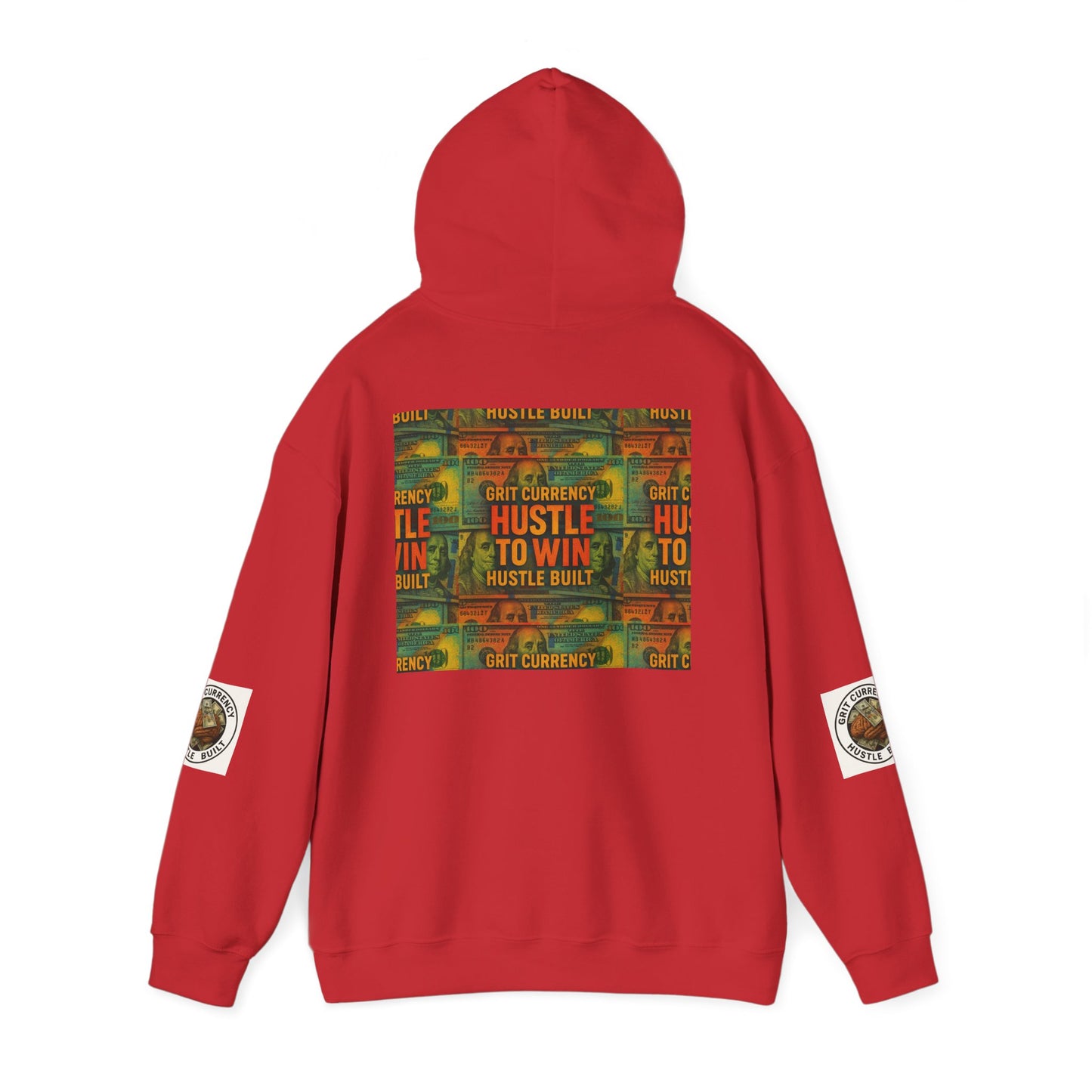 Unisex Hustle & Grit Hoodie - Motivational Sweatshirt for Dreamers, Perfect Gift for Entrepreneurs, Casual Wear, Workout Gear, [...]