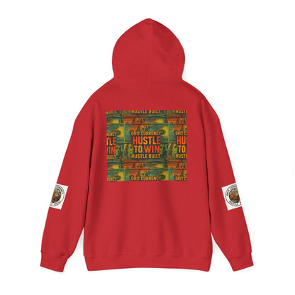 Unisex Hustle & Grit Hoodie - Motivational Sweatshirt for Dreamers, Perfect Gift for Entrepreneurs, Casual Wear, Workout Gear, [...]