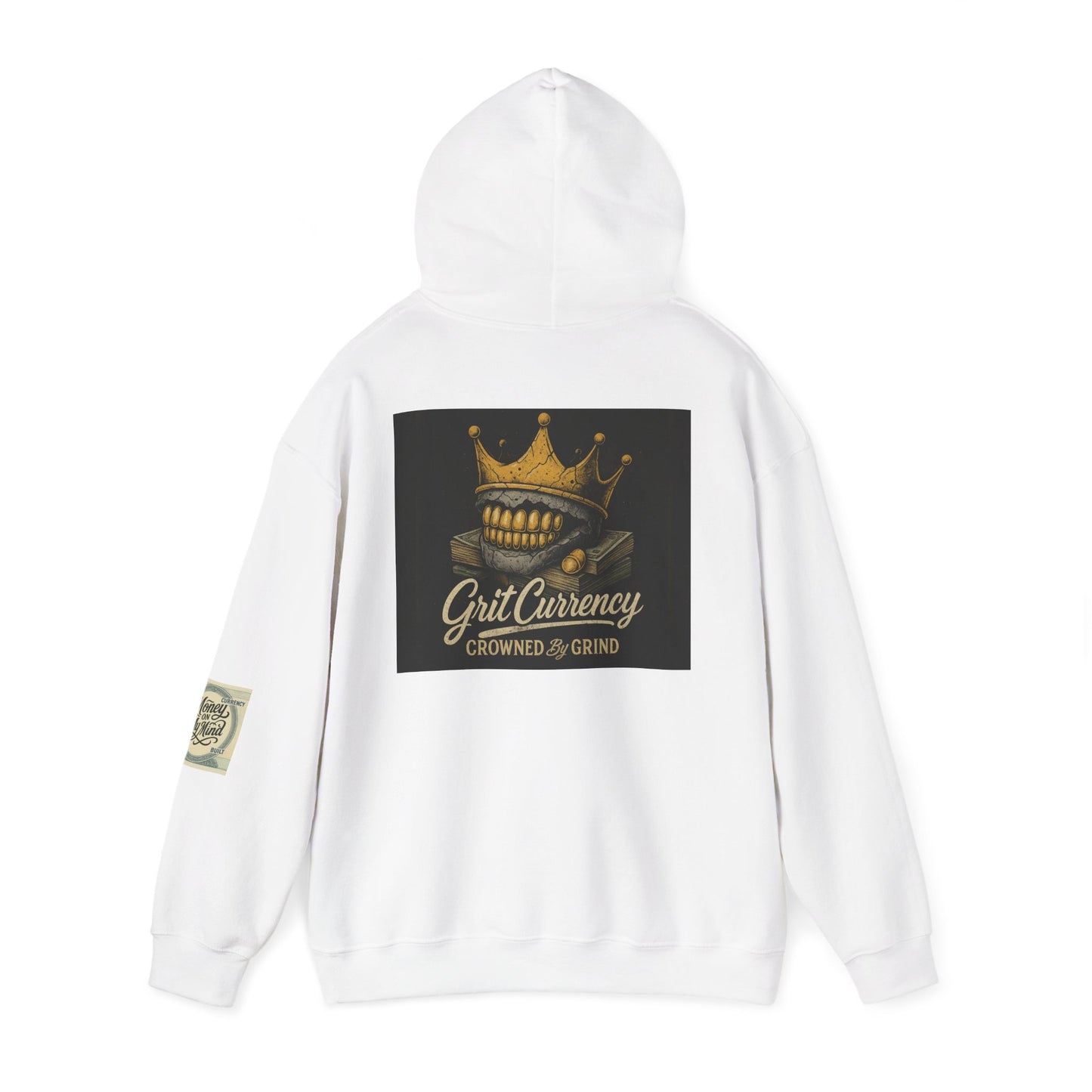 Crowned Grind Sweatshirt - Unisex Heavy Blend™ Hoodie, Streetwear, Cozy Gift, Unique Design, Casual Fashion, Everyday Wear