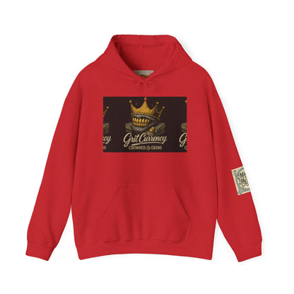 Crowned Grind Sweatshirt - Unisex Heavy Blend™ Hoodie, Streetwear, Cozy Gift, Unique Design, Casual Fashion, Everyday Wear