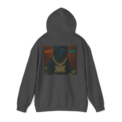Grit & Hustle Unisex Hoodie, Heavy Blend Sweatshirt for Comfort, Perfect Gift for Dog Lovers, Streetwear, Casual Style, Year-Round Use
