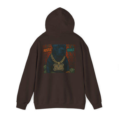 Grit & Hustle Unisex Hoodie, Heavy Blend Sweatshirt for Comfort, Perfect Gift for Dog Lovers, Streetwear, Casual Style, Year-Round Use