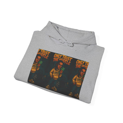 Grit Currency Hoodie, Motivational Sweatshirt, Hustle Built Apparel, Unisex Casual Wear, Gift for Entrepreneurs