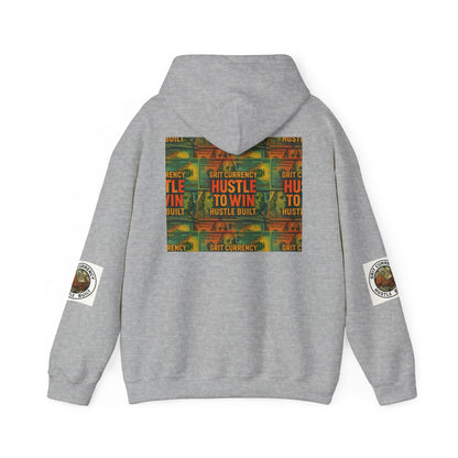 Unisex Hustle & Grit Hoodie - Motivational Sweatshirt for Dreamers, Perfect Gift for Entrepreneurs, Casual Wear, Workout Gear, [...]