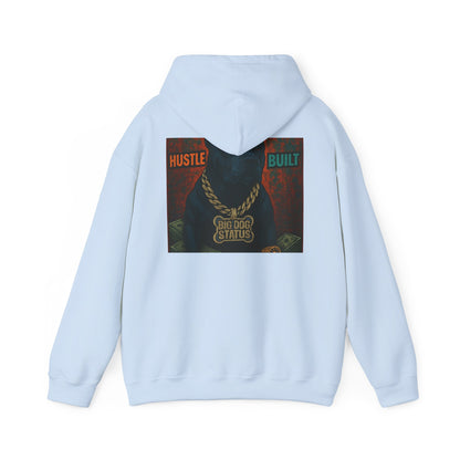 Grit & Hustle Unisex Hoodie, Heavy Blend Sweatshirt for Comfort, Perfect Gift for Dog Lovers, Streetwear, Casual Style, Year-Round Use