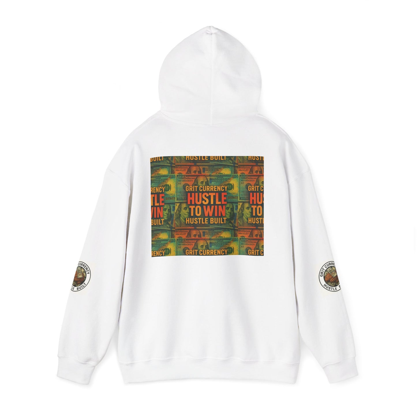 Unisex Hustle & Grit Hoodie - Motivational Sweatshirt for Dreamers, Perfect Gift for Entrepreneurs, Casual Wear, Workout Gear, [...]