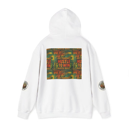 Unisex Hustle & Grit Hoodie - Motivational Sweatshirt for Dreamers, Perfect Gift for Entrepreneurs, Casual Wear, Workout Gear, [...]